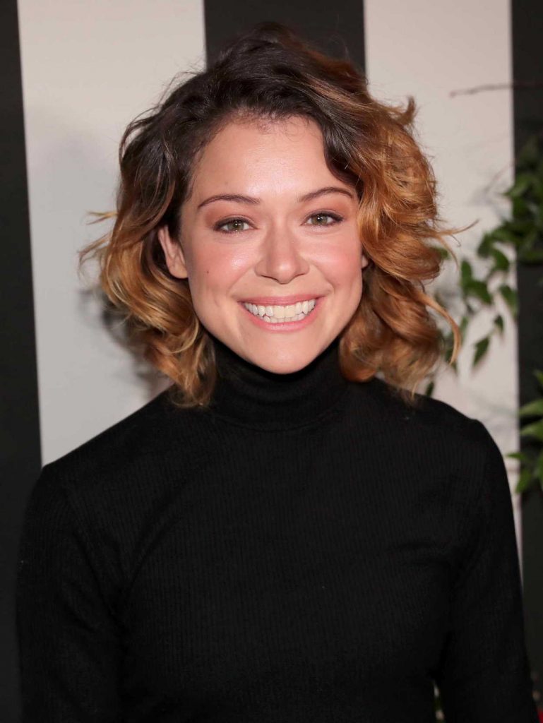 Tatiana Maslany at the LAND of Distraction Launch Event in Los Angeles 11/30/2017-3