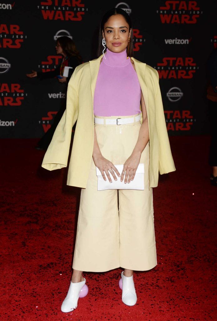 Tessa Thompson at the Star Wars: The Last Jedi Premiere in Los Angeles 12/09/2017-3