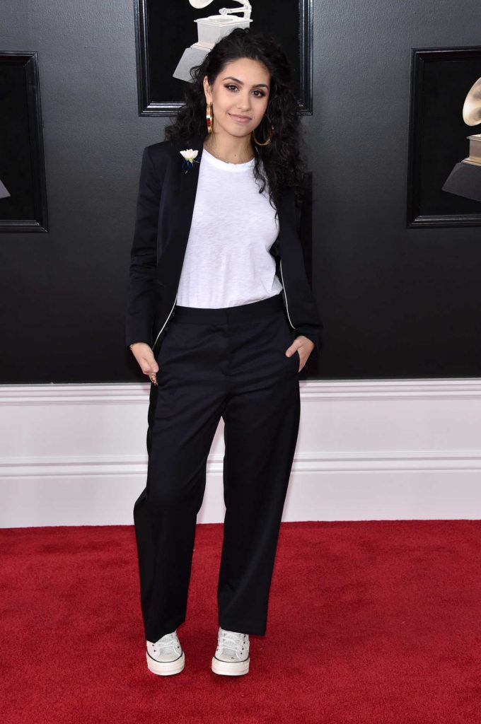 Alessia Cara at the 60th Annual Grammy Awards at Madison Square Garden in New York City 01/28/2018-1