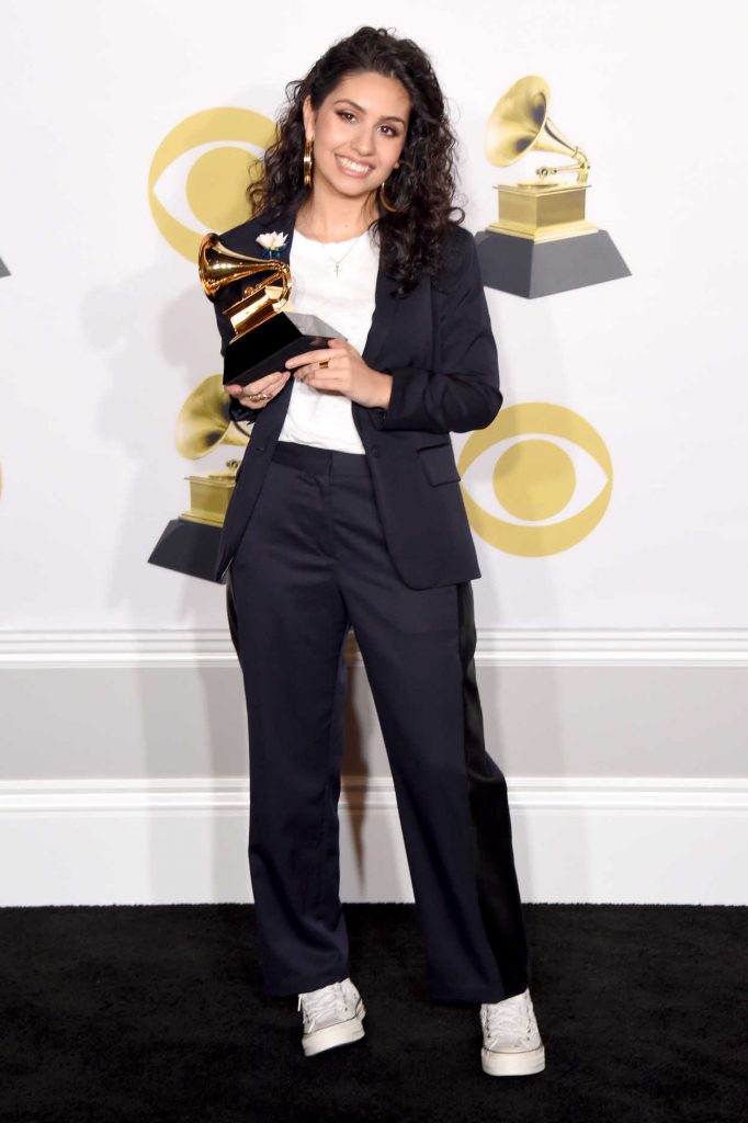 Alessia Cara at the 60th Annual Grammy Awards at Madison Square Garden in New York City 01/28/2018-4