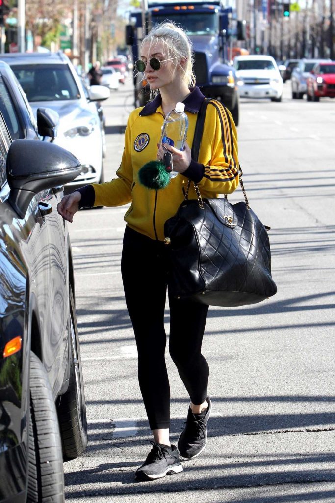 Ashlee Simpson Leaves the Tracy Anderson Gym in Studio City 01/23/2018-4