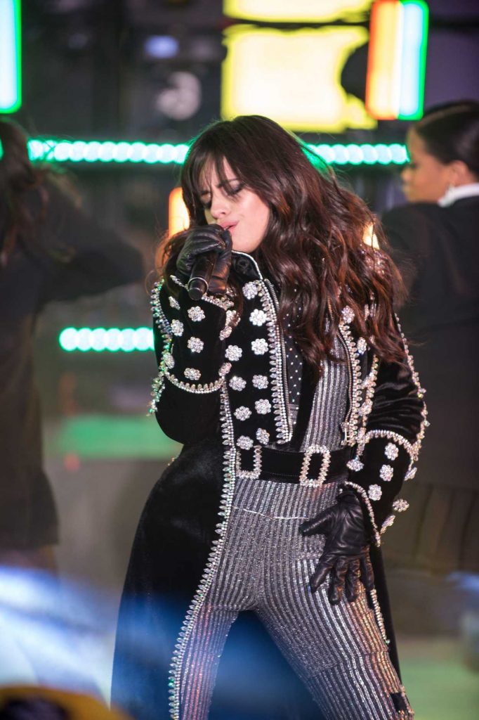 Camila Cabello Attends Dick Clark's New Year's Rockin Eve with Ryan Seacrest 2018 in Los Angeles 12/31/2017-5