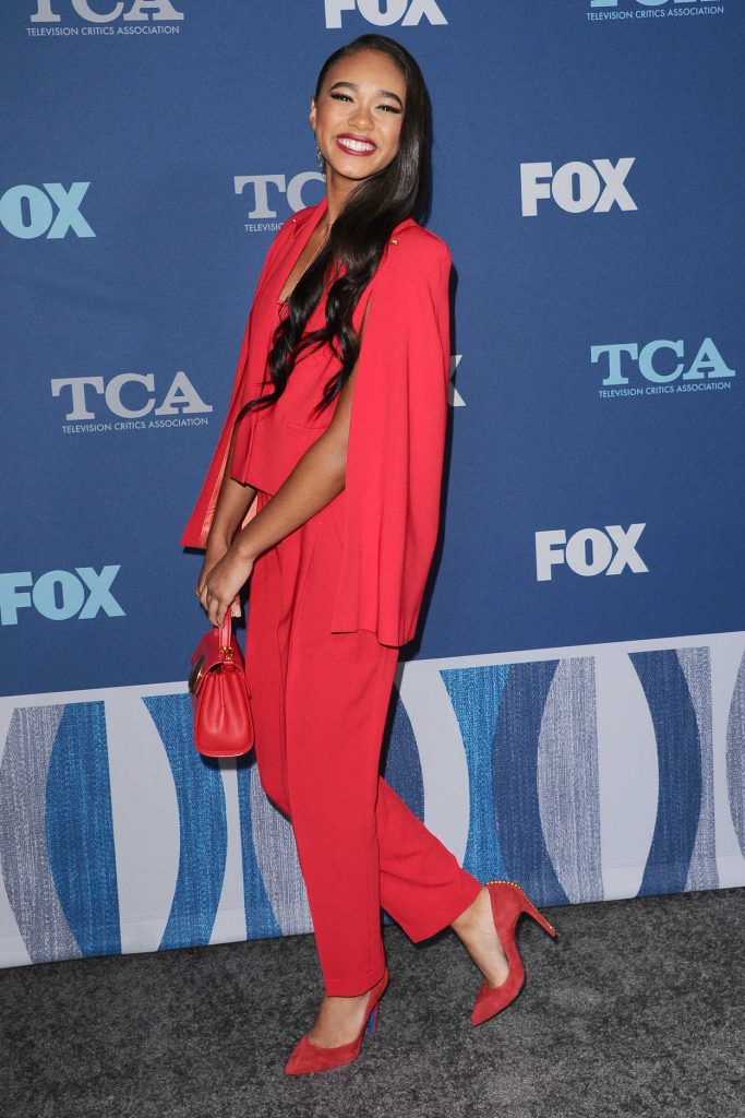 Chandler Kinney at the Fox Winter TCA 2018 All-Star Party in Pasadena 01/04/2018-2