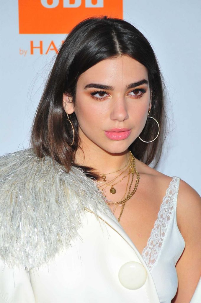Dua Lipa at the Clive Davis and Recording Academy Pre-Grammy Gala and Grammy Salute to Industry Icons in New York 01/27/2018-5