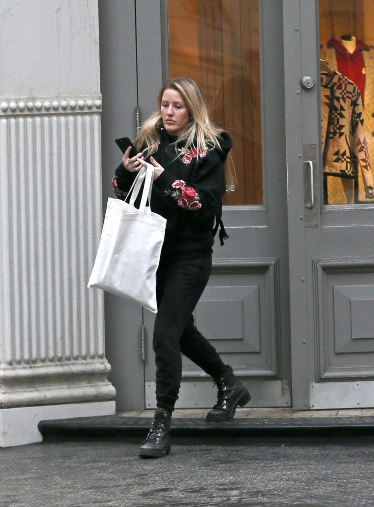 Ellie Goulding Goes Shopping in New York City 01/10/2018-1