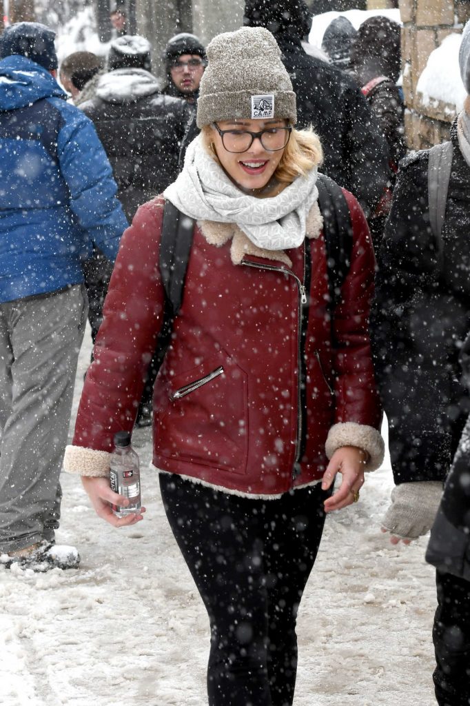 Emily Bett Rickards Was Spotted Out in Park City 01/25/2018-2