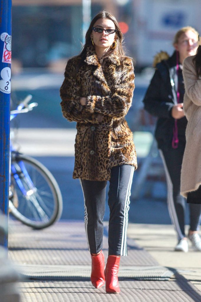 Emily Ratajkowski Was Spotted on a Stroll in NYC 01/26/2018-1