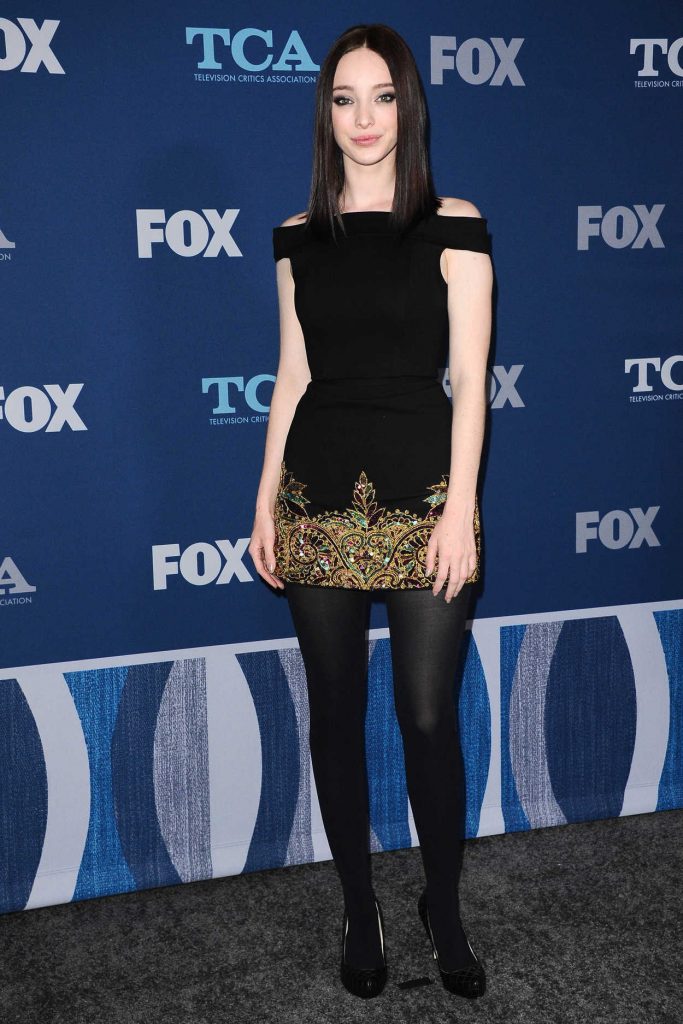 Emma Dumont at the Fox Winter TCA 2018 All-Star Party in Pasadena 01/04/2018-1