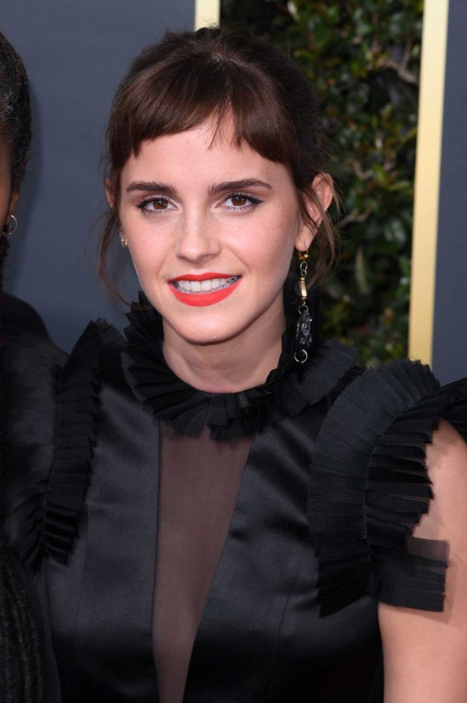 Emma Watson at the 75th Annual Golden Globe Awards in Beverly Hills 01/07/2018-1