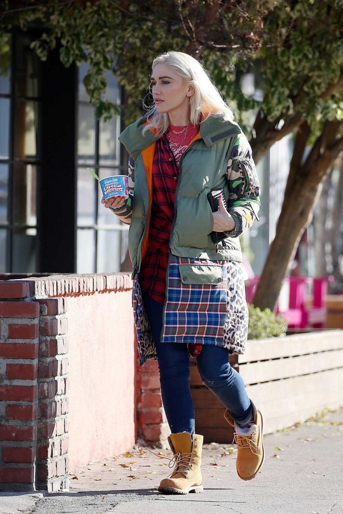 Gwen Stefani Leaves Menchie's Shop in Studio City 01/25/2018-3