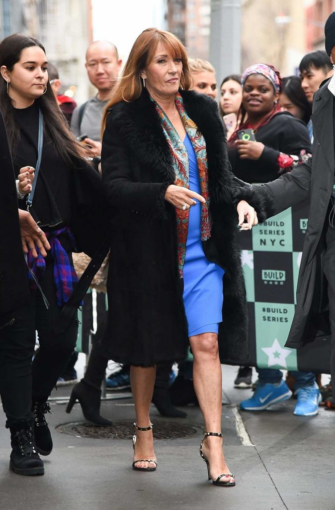 Jane Seymour Arrives at the AOL Build Studios in New York City 01/23/2018-2
