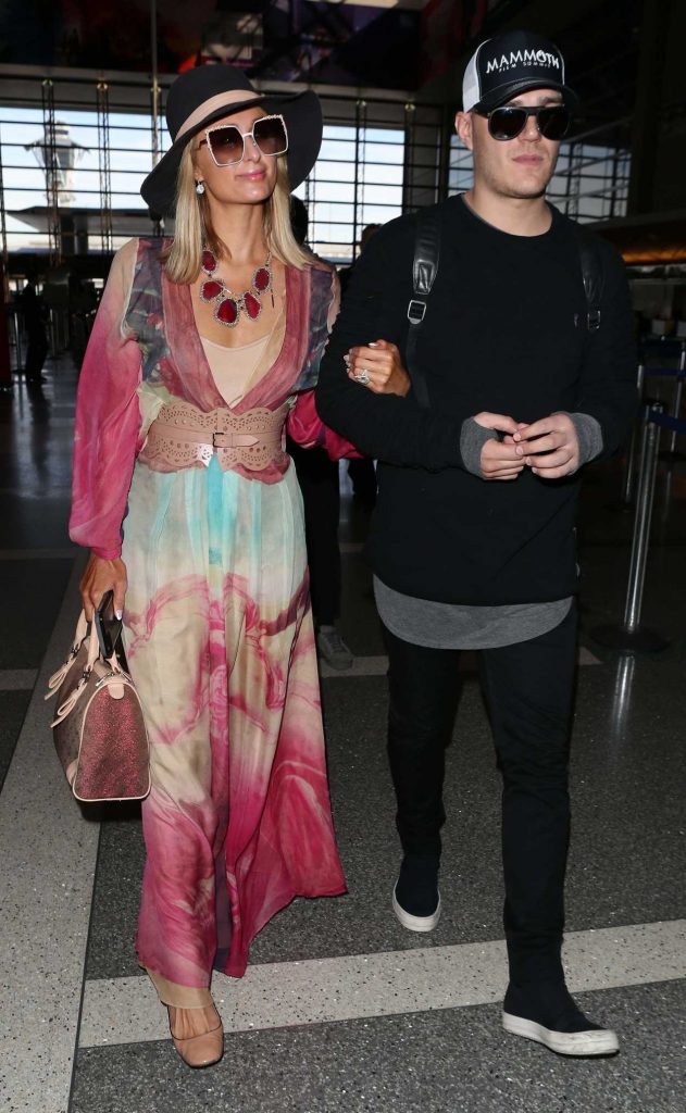 Paris Hilton Was Spotted at LAX Airport in Los Angeles 01/24/2018-3