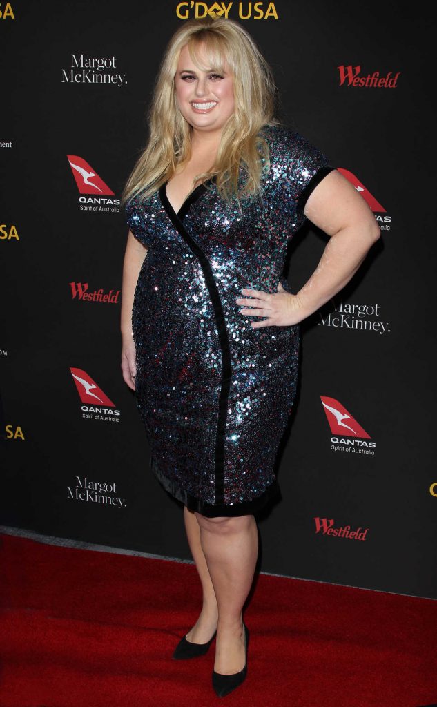 Rebel Wilson at 2018 G'Day USA Los Angeles Black Tie Gala at the InterContinental in Los Angeles 01/27/2018-3