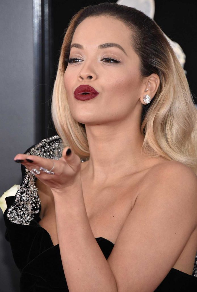 Rita Ora at the 60th Annual Grammy Awards at Madison Square Garden in New York City 01/28/2018-5