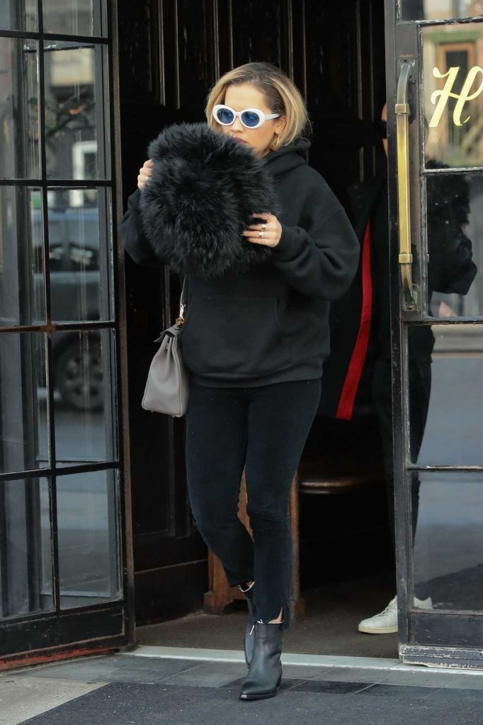 Rita Ora Leaves the Bowery Hotel in NYC 01/30/2018-1