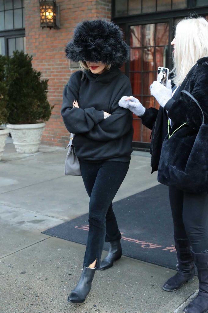 Rita Ora Leaves the Bowery Hotel in NYC 01/30/2018-3