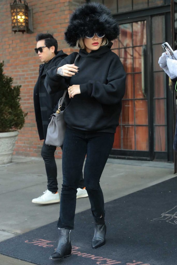 Rita Ora Leaves the Bowery Hotel in NYC 01/30/2018-4