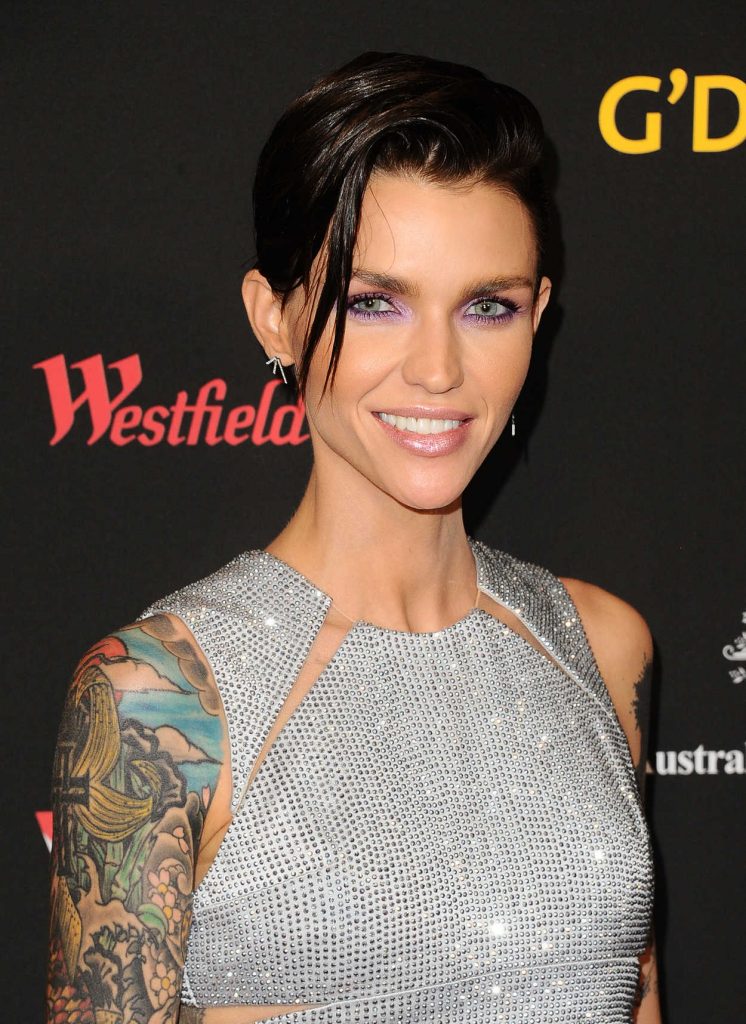 Ruby Rose at 2018 G'Day USA Los Angeles Black Tie Gala at the InterContinental in Los Angeles 01/27/2018-5