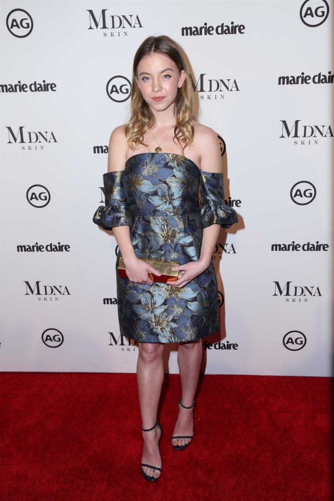 Sydney Sweeney at the Marie Claire Image Makers Awards in Los Angeles 01/11/2018-2