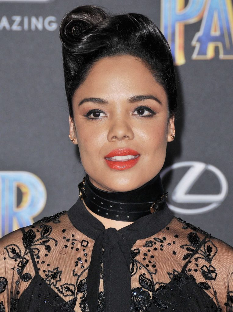 Tessa Thompson at the Black Panther Premiere in Hollywood 01/29/2018-5