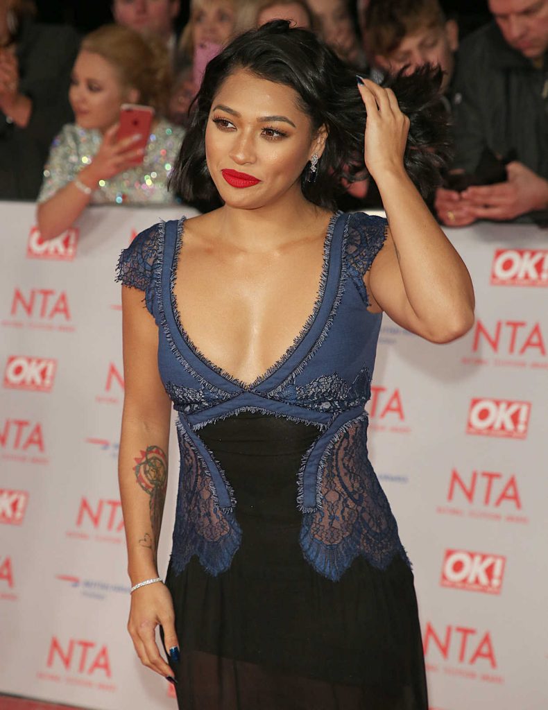 Vanessa White at the 24th National Television Awards in London 01/24/2018-4