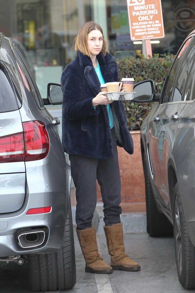 Whitney Port Wears a Pair of Uggs in Los Angeles 01/03/2018-3