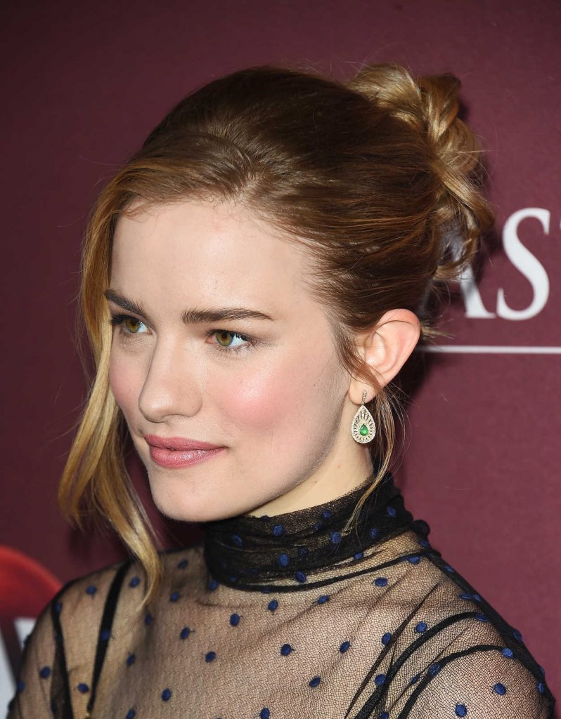 Willa Fitzgerald Attends a Photo Call for BBC's Little Women at Langham Hotel in Pasadena 01/16/2018-4