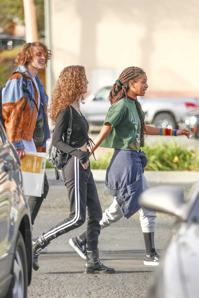 Willow Smith Was Seen Out with Friends in Calabasas 01/15/2018-3
