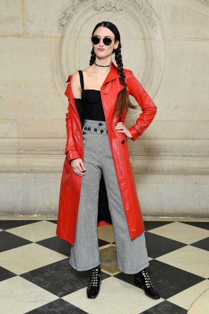 Charlotte Le Bon Attends the Christian Dior Show During Paris Fashion Week in Paris 02/27/2018-1
