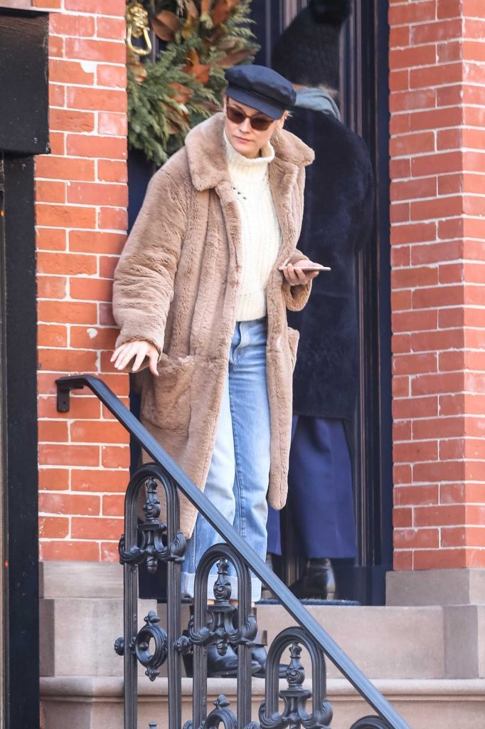 Diane Kruger Was Spotted Out Apartment Hunting in the West Village in New York 02/13/2018-2