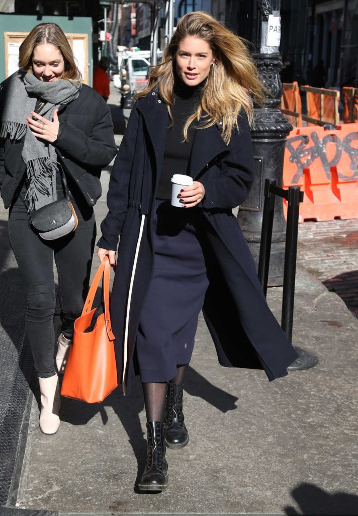 Doutzen Kroes Was Seen Out in New York City 02/08/2018-3
