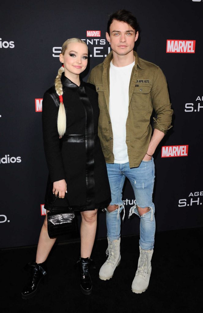 Dove Cameron at the 100th Episode Celebration of Marvel's Agents of S.H.I.E.L.D. in Hollywood 02/24/2018-3