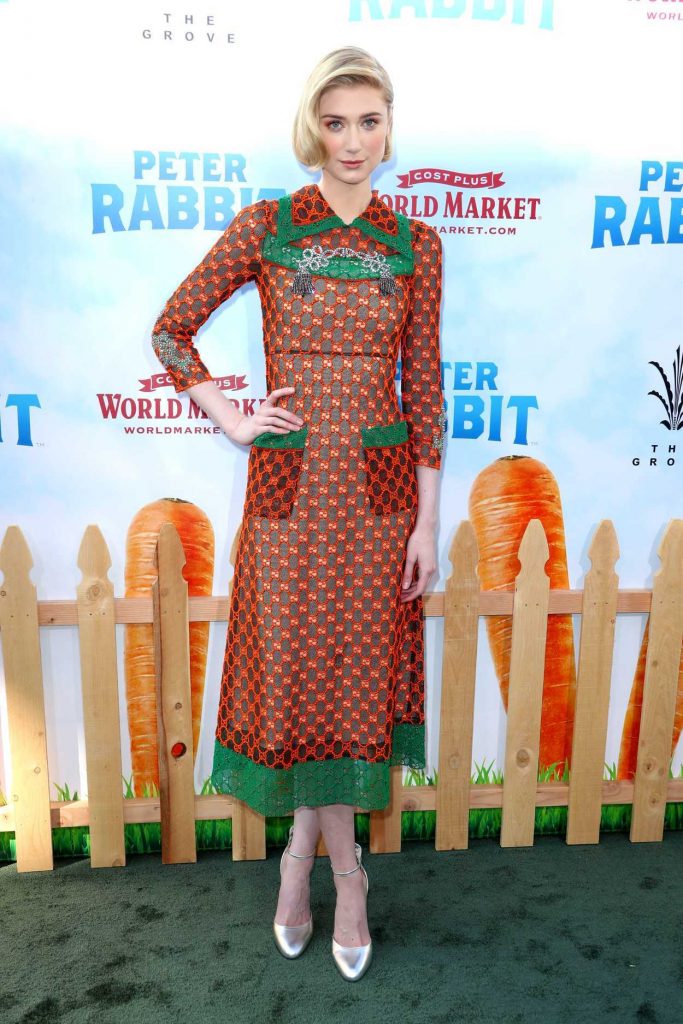 Elizabeth Debicki at the Peter Rabbit Premiere in Los Angeles 02/03/2018-2