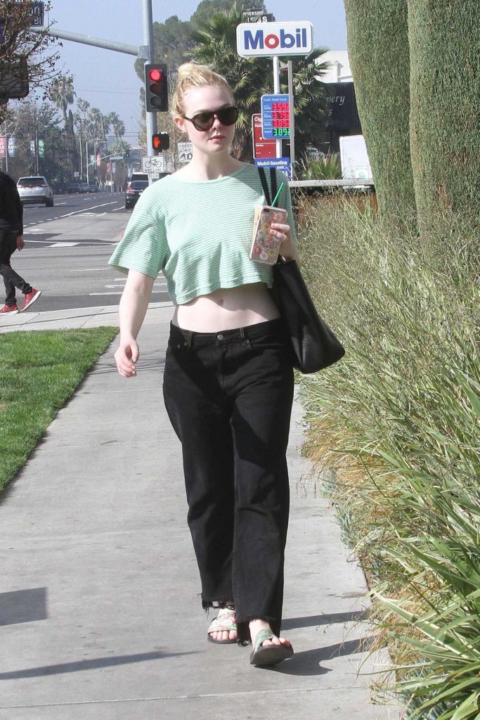 Elle Fanning Was Spotted Out in LA 02/06/2018-1