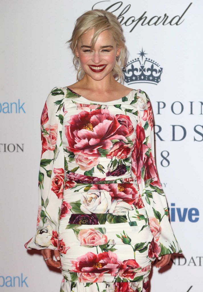 Emilia Clarke at The Centrepoint Awards in London 02/08/2018-4