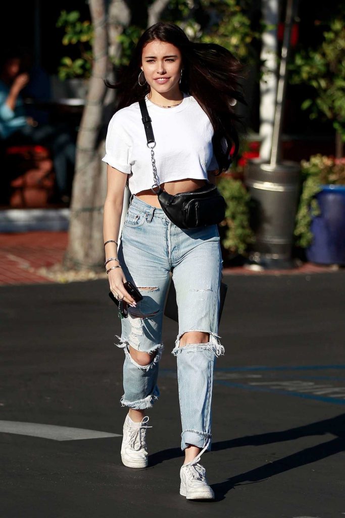 Madison Beer Leaves Fred Segal in West Hollywood 02/15/2018-3