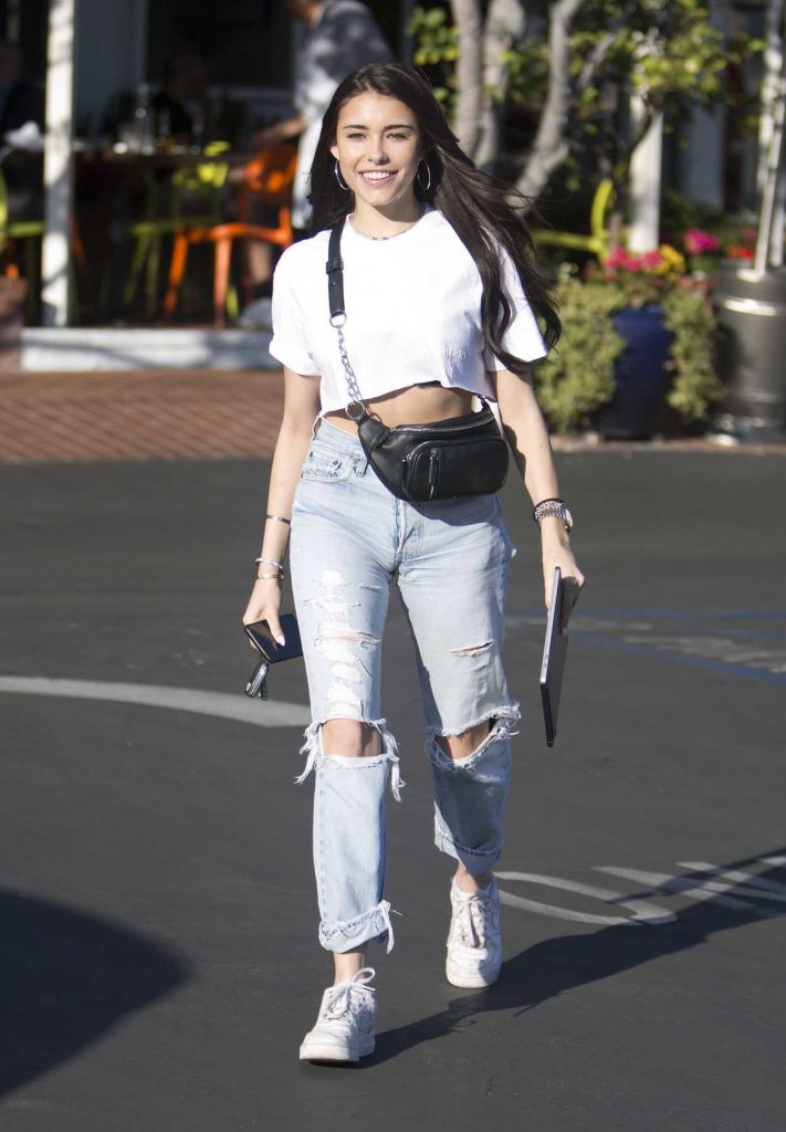 Madison Beer Leaves Fred Segal in West Hollywood 02/15/2018-5