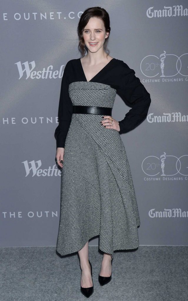 Rachel Brosnahan at the 20th Costume Designers Guild Awards in Beverly Hills 02/20/2018-3