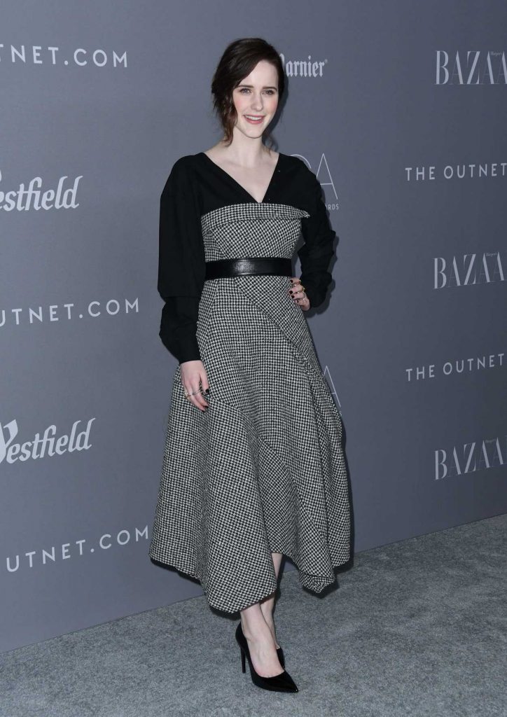 Rachel Brosnahan at the 20th Costume Designers Guild Awards in Beverly Hills 02/20/2018-4