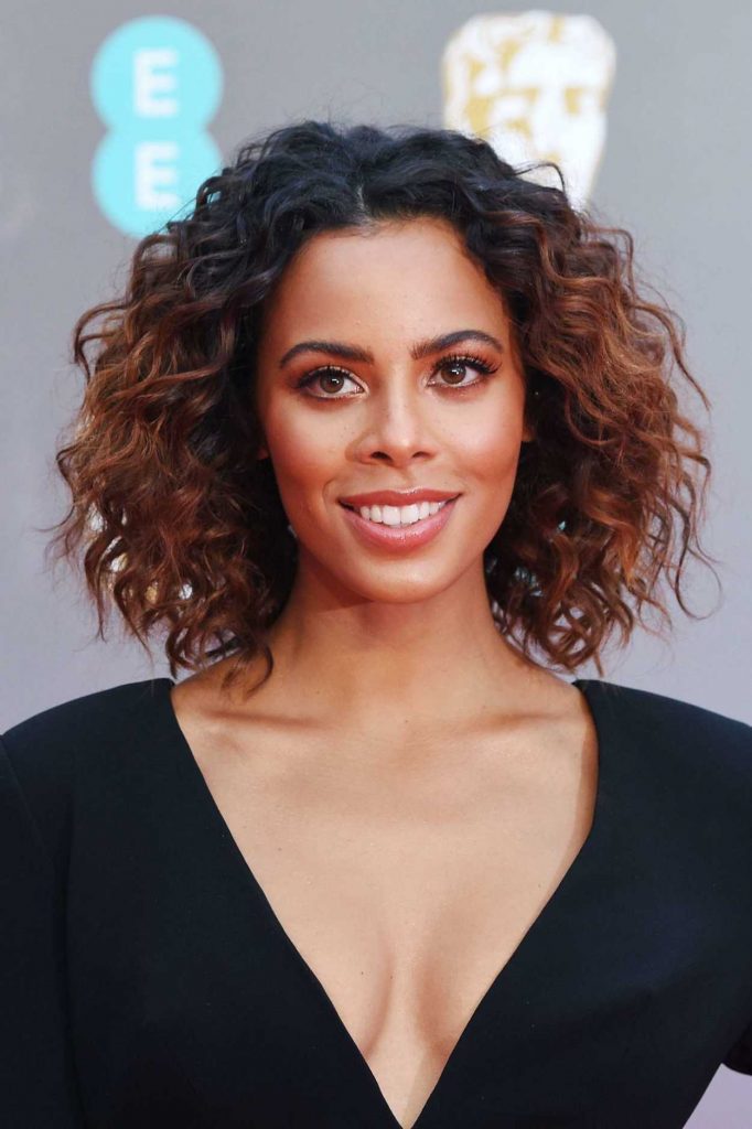 Rochelle Humes at the 71st British Academy Film Awards at Royal Albert Hall in London 02/18/2018-5