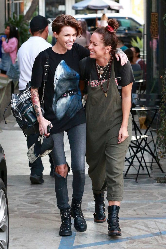 Ruby Rose Leaves Nine Zero One Salon in West Hollywood 02/09/2018-3