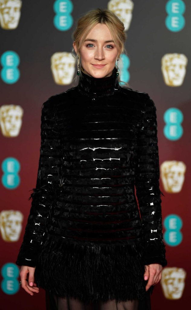 Saoirse Ronan at the 71st British Academy Film Awards at Royal Albert Hall in London 02/18/2018-4