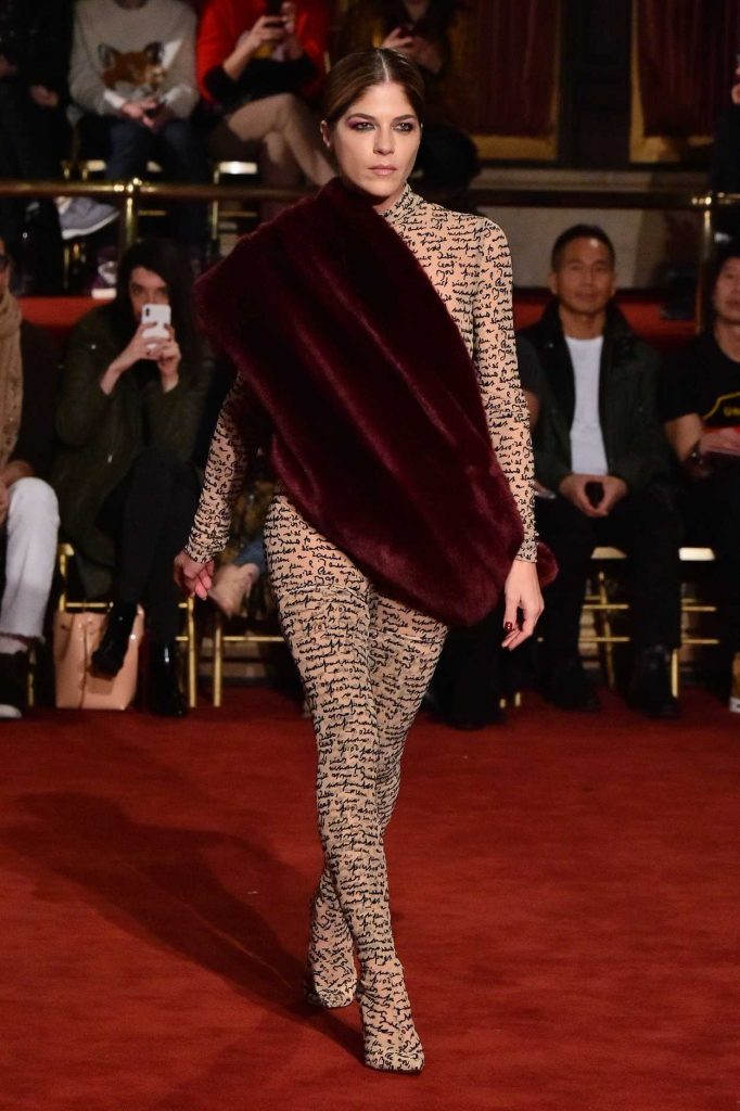Selma Blair at the Christian Siriano Fashion Show During New York Fashion Week in New York City 02/10/2018-4