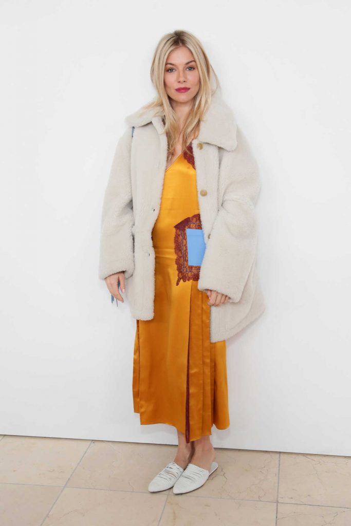 Sienna Miller at the Tory Burch Fashion Show During New York Fashion Week in New York City 02/09/2018-1