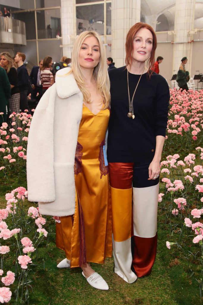 Sienna Miller at the Tory Burch Fashion Show During New York Fashion Week in New York City 02/09/2018-4