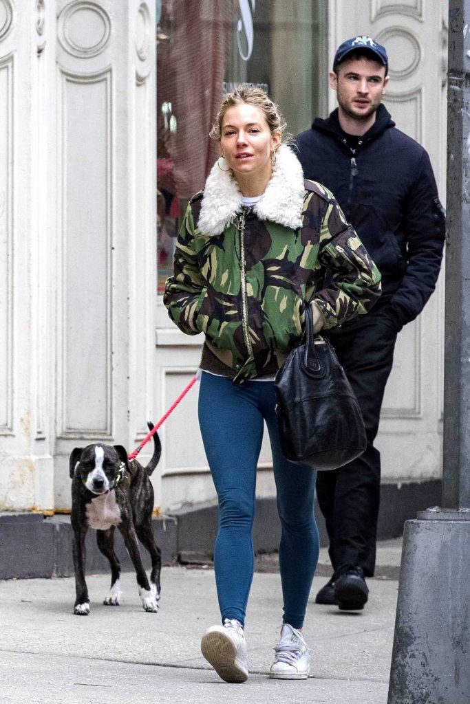 Sienna Miller Was Seen Out with Tom Sturridge in West Village, New York 02/26/2018-2