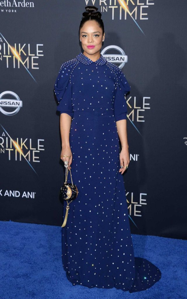 Tessa Thompson at A Wrinkle in Time Premiere in Los Angeles 02/26/2018-1