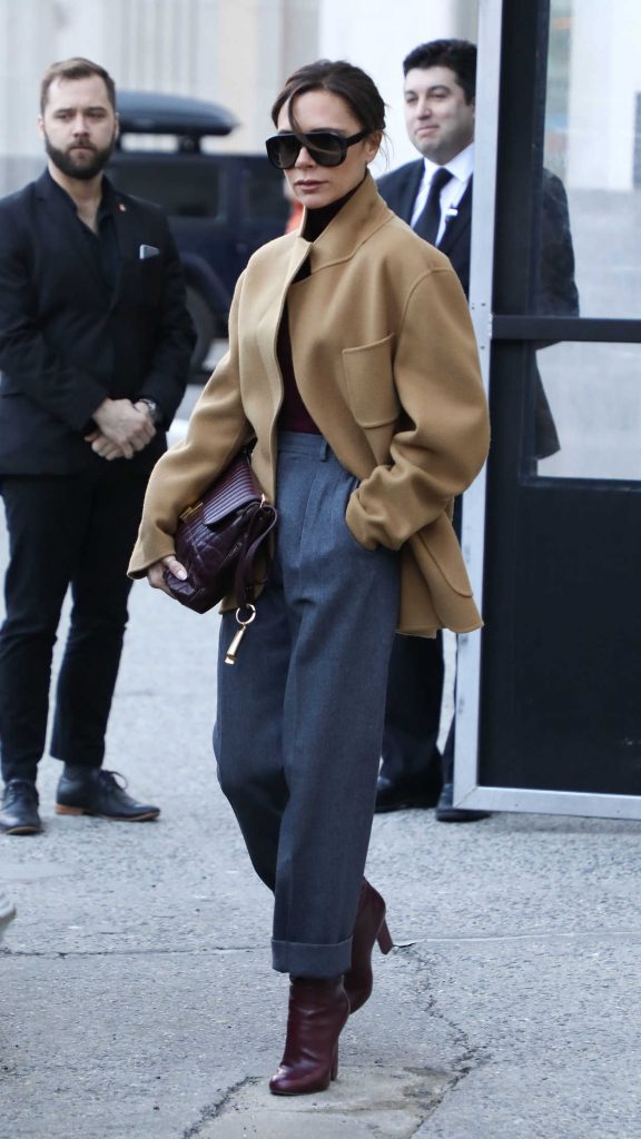 Victoria Beckham Leaves Her Hotel in New York City 02/08/2018-3