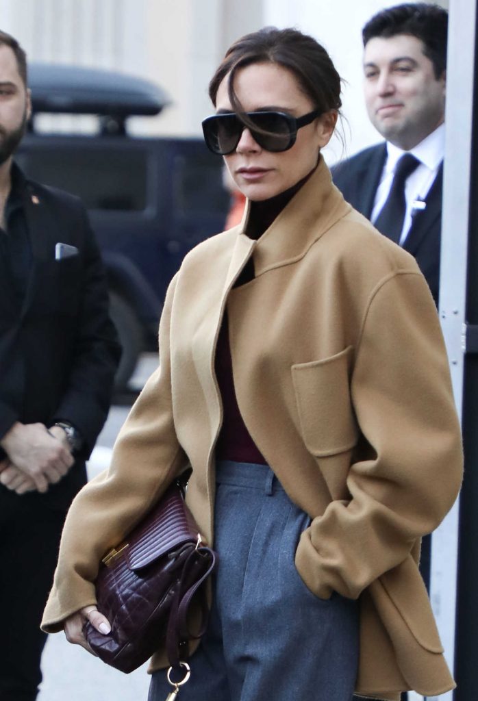 Victoria Beckham Leaves Her Hotel in New York City 02/08/2018-4