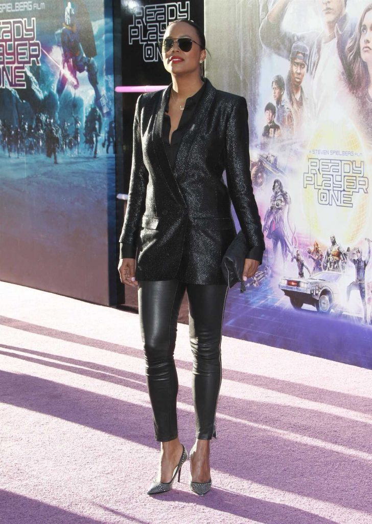 Aisha Tyler at the Ready Player One Premiere in Los Angeles 03/26/2018-3